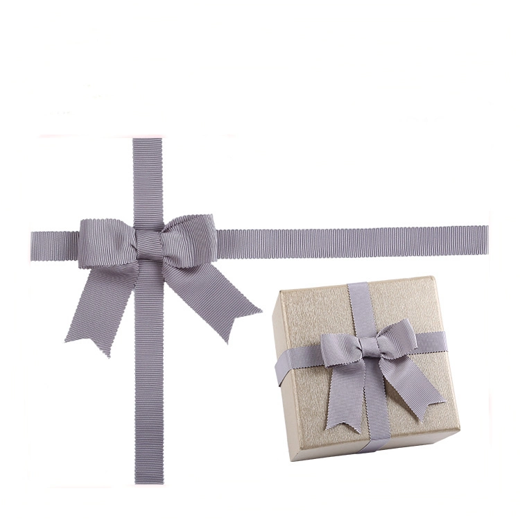 High quality/High cost performance  Printed Pre-Tied Stretch Christmas Party Wedding Gift Wrapping Ribbon Bow with Elastic Loop for Perfume Bottle