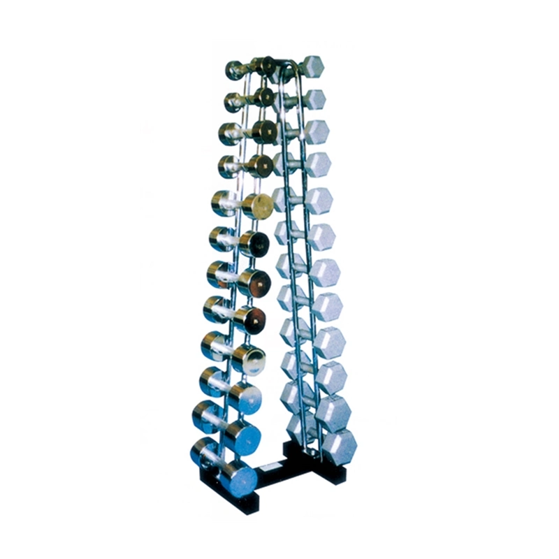 Steel Multilayer Vertical Dumbbell Rack Fitness Lifting Dumbbells with Rack