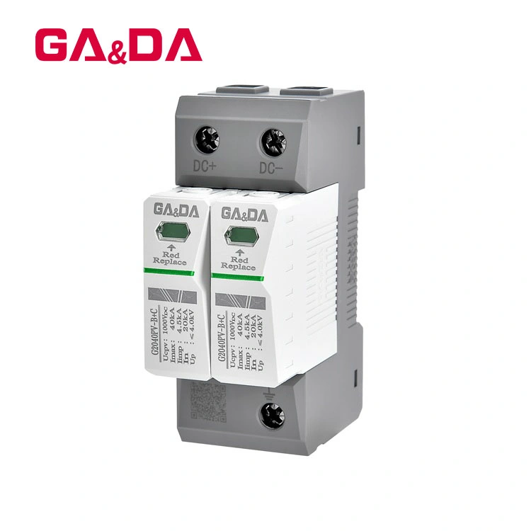 2p DC Surge Protector SPD for Solar Power Generation System