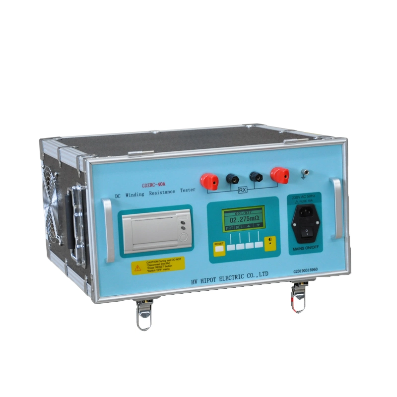 40A Transformer DC Winding Resistance Tester