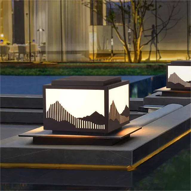 Waterproof Solar-Powered LED Outdoor Lamp