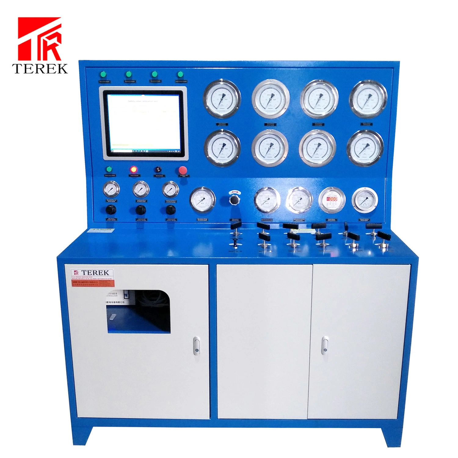 Terek Computer Control Safety Valve Test Stand Safety Valve Testing Machine