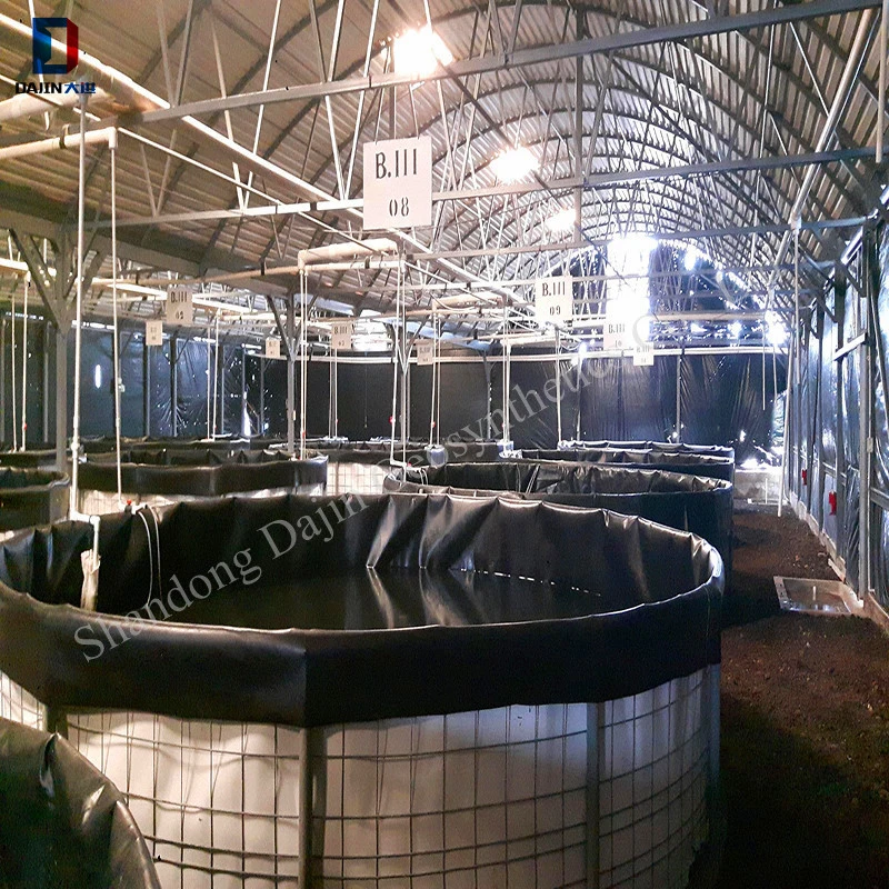 Agriculture Pond Liner 0.75 1.0 mm ASTM Standard Aquaculture Fish Farming Pond Lining