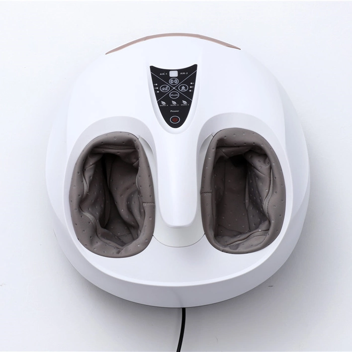 Elektrische Shiatsu Fußmassagemaschine mit beruhigender Wärme, Tiefkneten-Therapie für Fußschmerzen und Zirkulation, 3 Stufen &amp; Luftkompression für den Heimgebrauch
