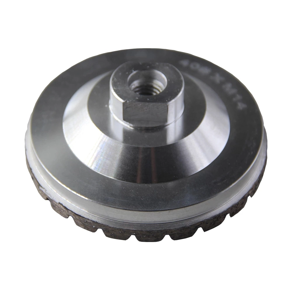 4" 100mm Diamond Turbo Grinding Cup Wheel Grit #30 #40 Aluminum Base Abrasive Tool for Concrete Granite Thread M14