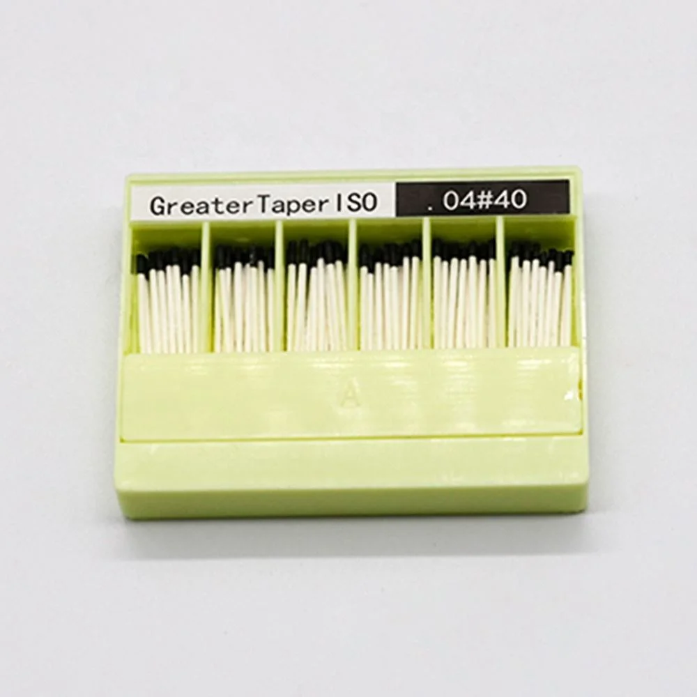 Factory Direct Supply Color Coded Gutta Percha Dental Absorber Paper Points