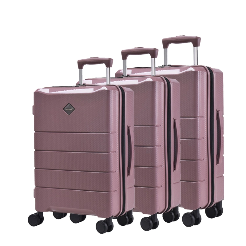 Bubule Fashion PP Trolley Zipper Suitcase Luggage (Set) Ppl10