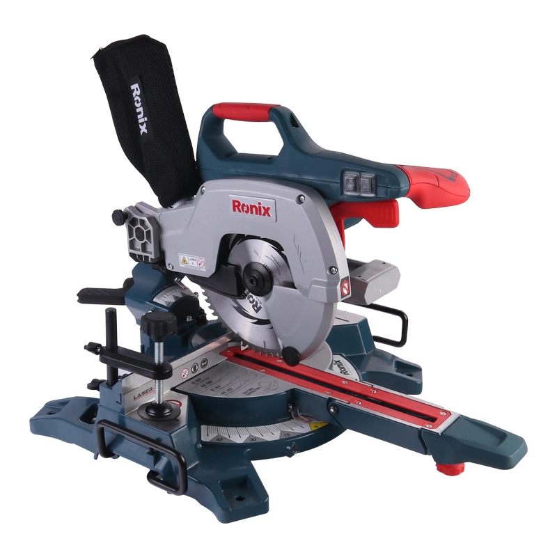 Ronix 5401 210mm 1500W Mitre Säge Mitre Säge Schlagbohrmaschine Leerlaufdrehzahl 5000rpm Schiebemessersäge