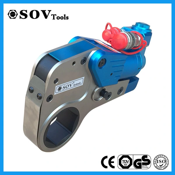 Hexagon Cassette Hydraulic Torque Wrench with Reducer Sleeve