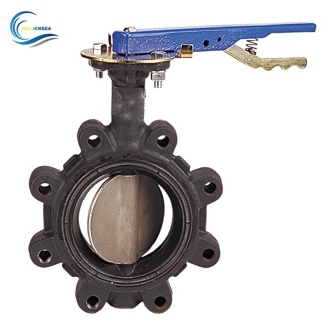 Wholesale/Supplier China Supplier ABS Approved JIS 5K/10K Cast Iron Valve Body Lug Butterfly Valve