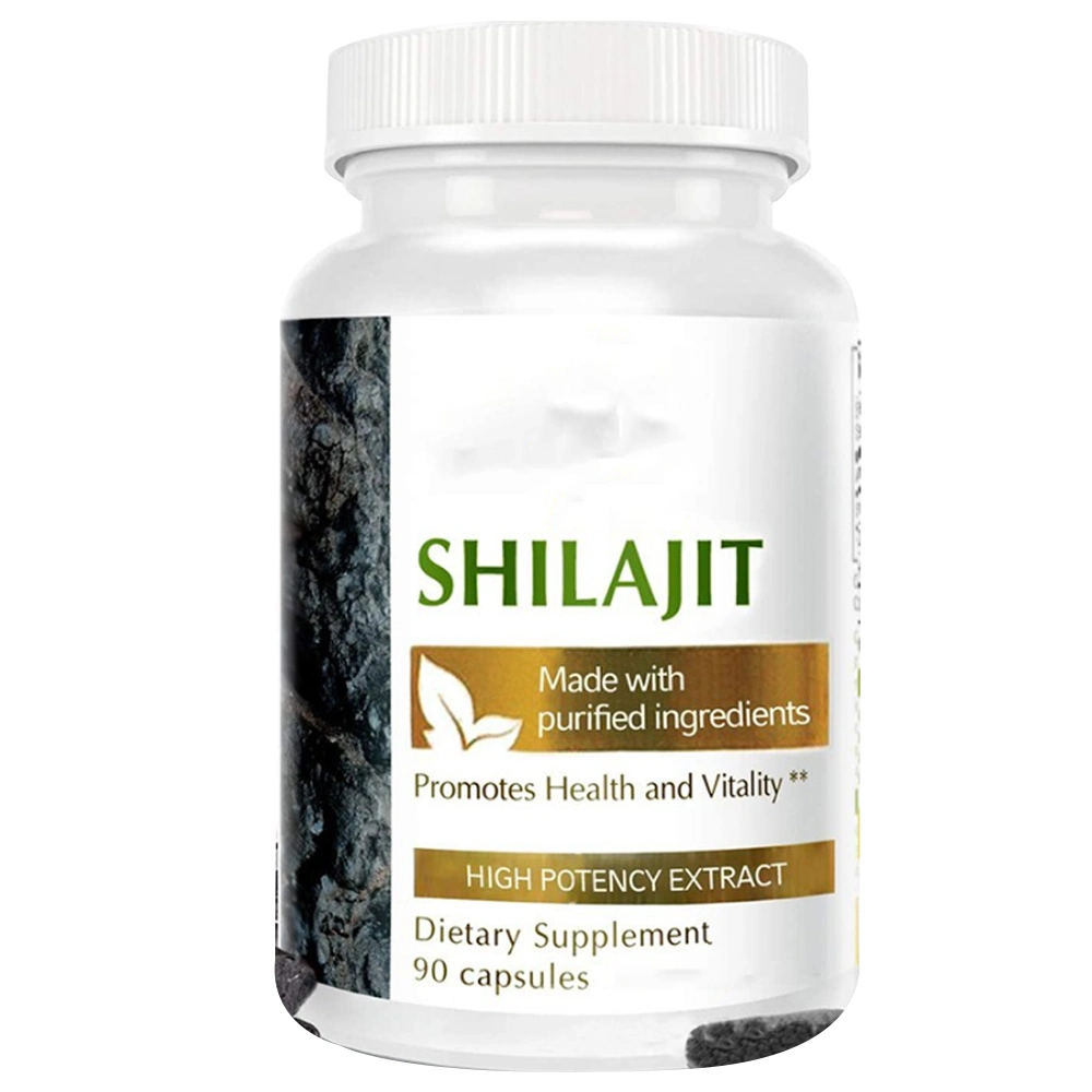 OEM Top Health Food Selling Shilajit Capsules for Strength Stamina and Power Capsules Shilajit Capsules