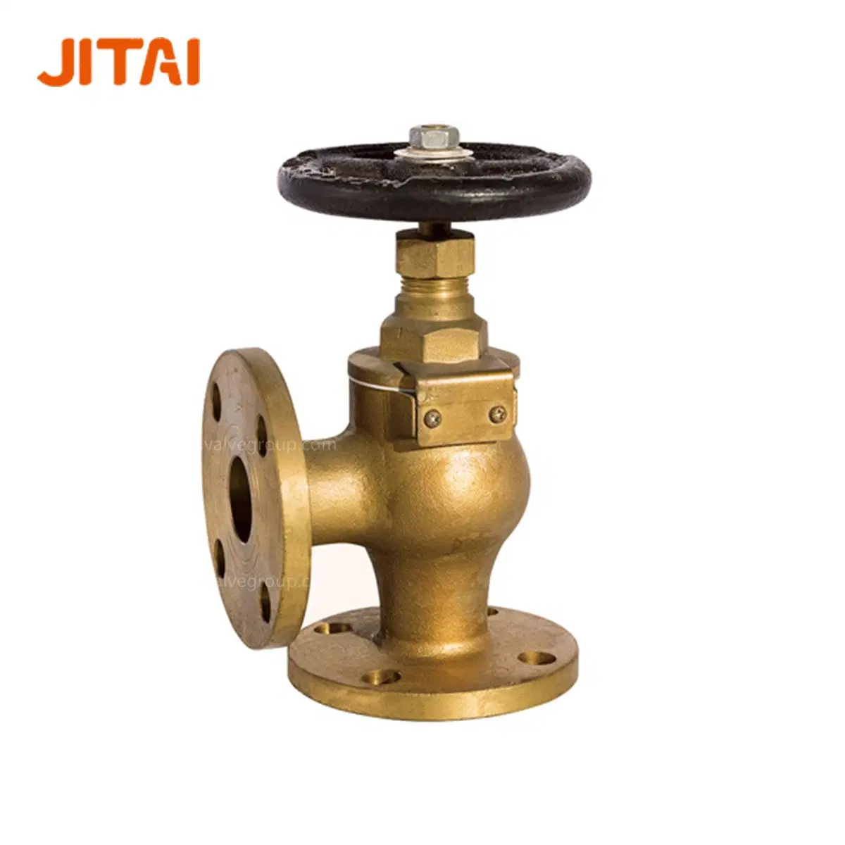 Low Pressure Flanged Bronze Marine Angle Globe Valve for Sea Water