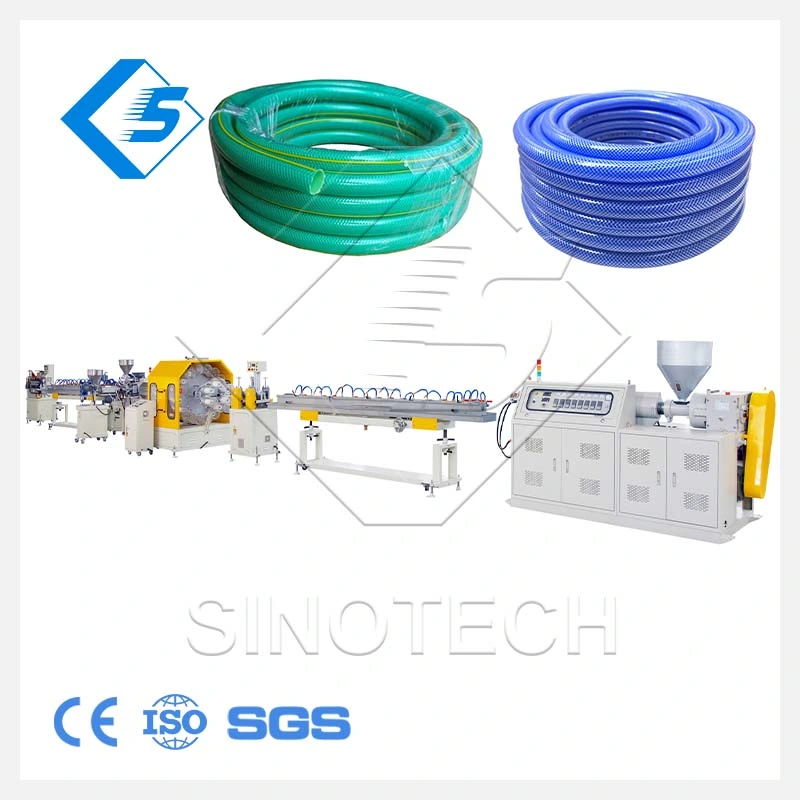 Good Quality Eco Friendly 3 Layers Beverage Use Food Grade Braided Clear PVC Soft Drinking Water Vinyl Hose Extruder Machine