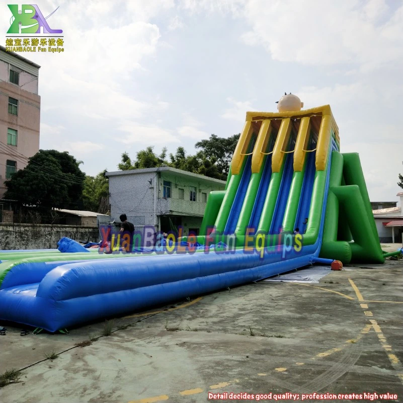 Giant Inflatable Jumbo Water Slide for Amusement Park, Inflatable Hippo Slide for Adults