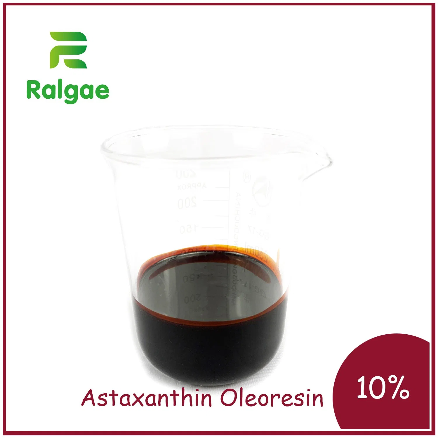 Extract Astaxanthin 5% 10% Oleoresin Food Additive Astaxanthin