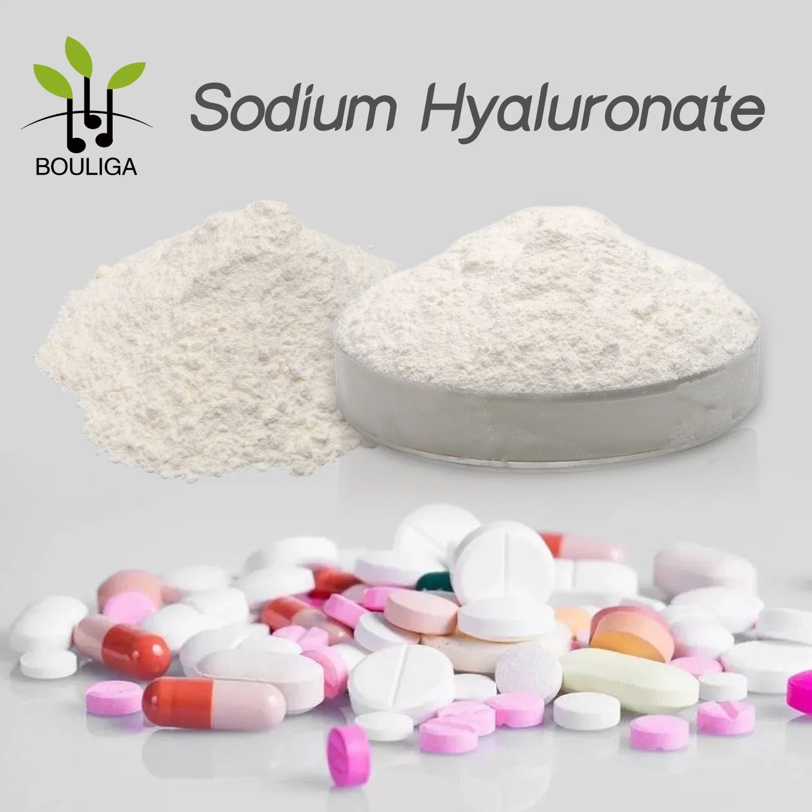Cosmetic Grade Sodium Hyaluronate Raw Material