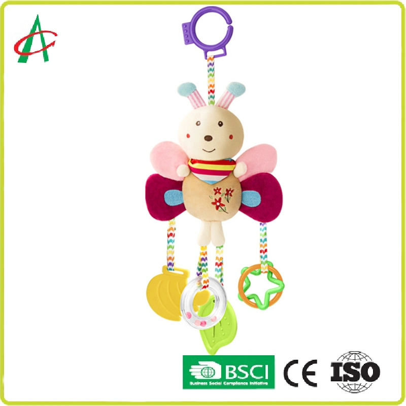 Cute Animal Calming Dolls Car Hanging Baby Baby Doll Bed Hanging Toys