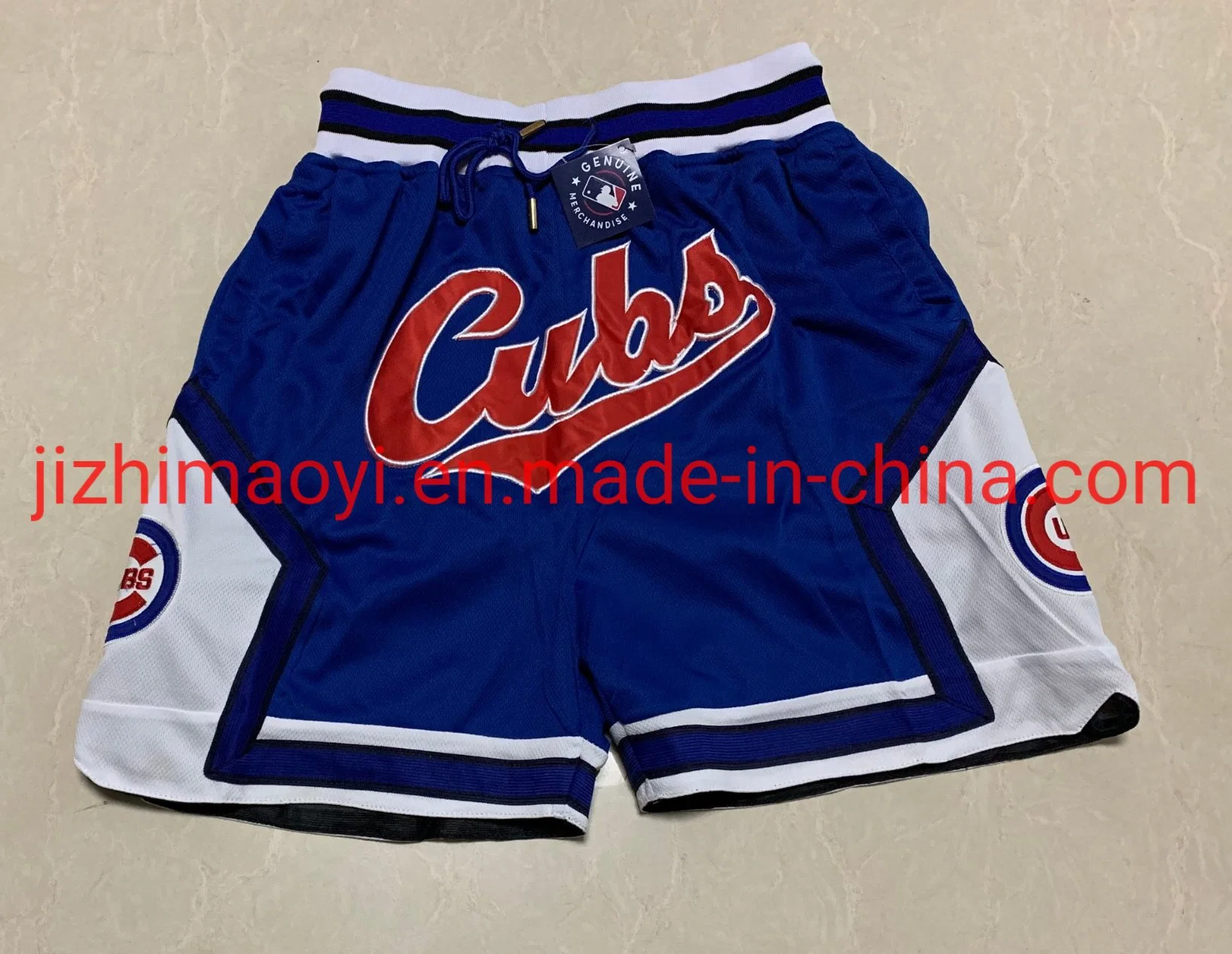 Wholesale/Supplier Just Don M-Lb Shorts Chicago Cubs Los Angeles Dodgers Baseball Sportswear