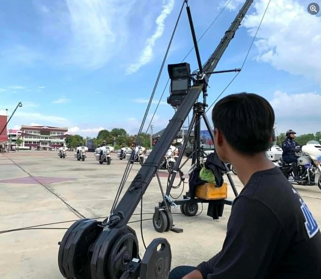 St-Video Jimmy Jib Extreme 3-Wheel Camera Crane12m