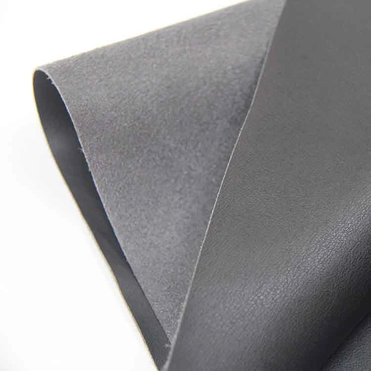 0.6mm Soft Breathable Shoe Lining Material Microfiber Leather