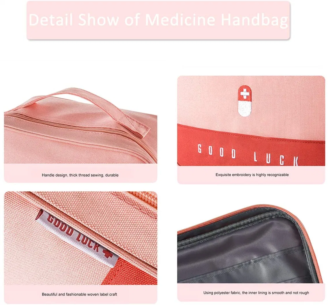 Erste Hilfe Taschen Reisen Medizinische Versorgung Kosmetische Organizer Isolierte Medizin Tasche