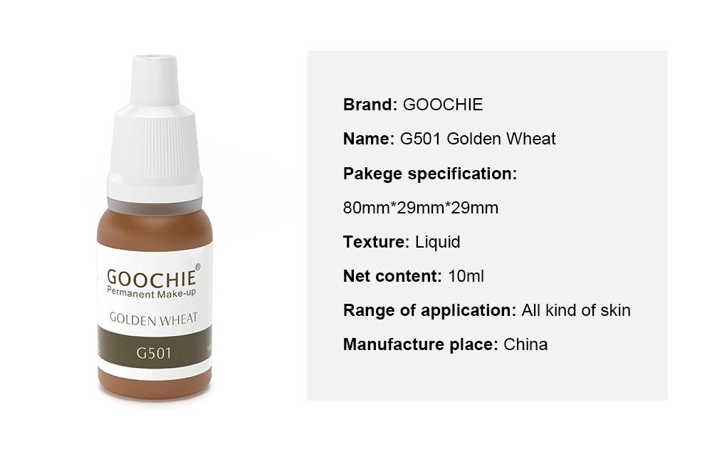 Goochie wird nicht drehen rot Microblading Pigment Permanent Make-up New Tattoo Lnk