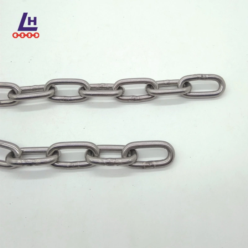 304 Stainless Steel DIN763 Long Link Chain