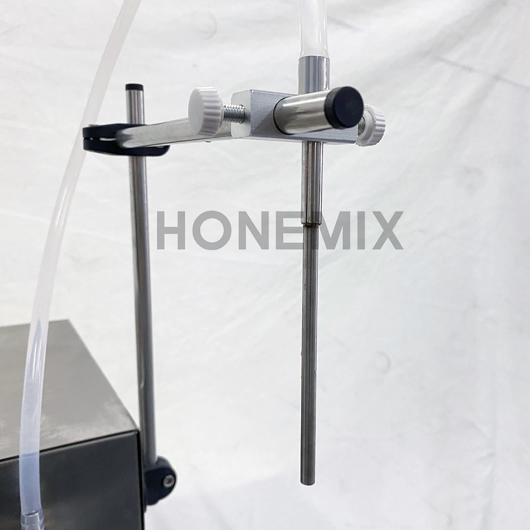 hone Manual Liquid Filler Semi Auto Liquid Liquid Liquid Liquid Li مخرج هواء تدليك الزيت أعلى المنسوب/شاشة رقمية/ماكينة تعبئة المضخة المغناطيسية