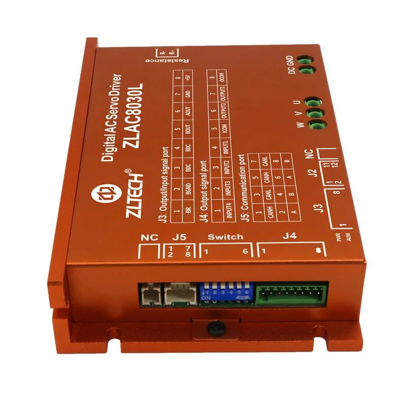 Zltech Modbus RS485 3Canbus fase 24V-48V 30A-60A 1000W Brushless Hub DC Servo Motor Controller Driver para o Robô Mobilt