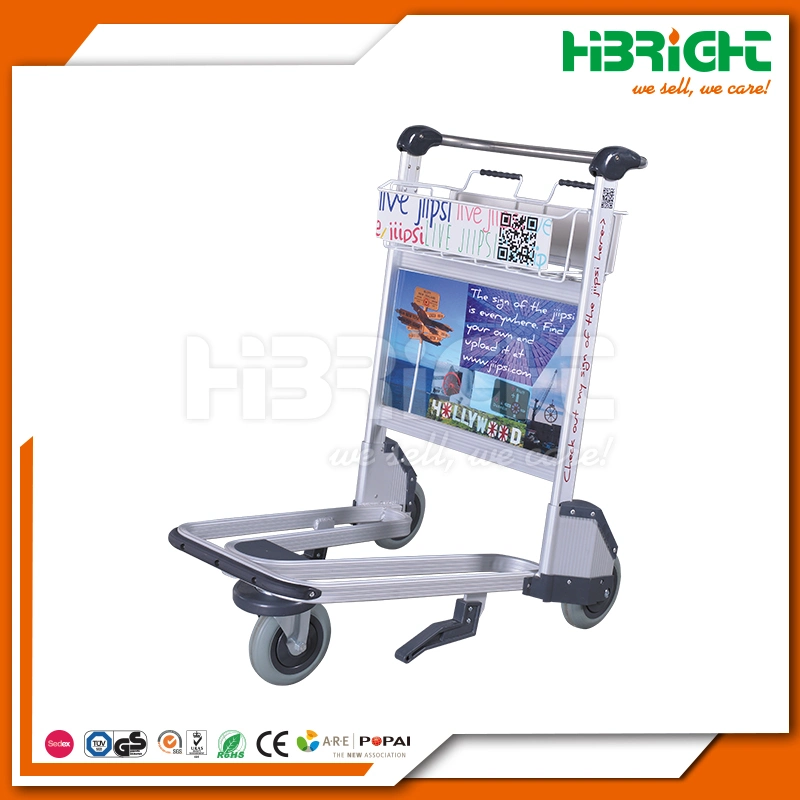 Transfer of Luggage Airport Trolley Cart