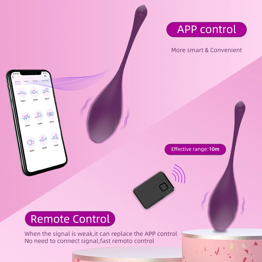 Remote Control Silicone Artificial Love Egg Vibrator Full Body Masturbating Sex Toy