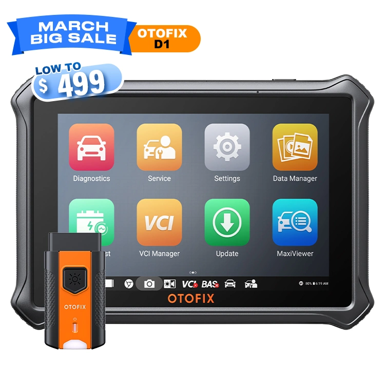 Otofix D1 a nivel de la OE PRO Diagnóstico Obdii OBD2 Herramienta de diagnóstico de coche TPMS escáner