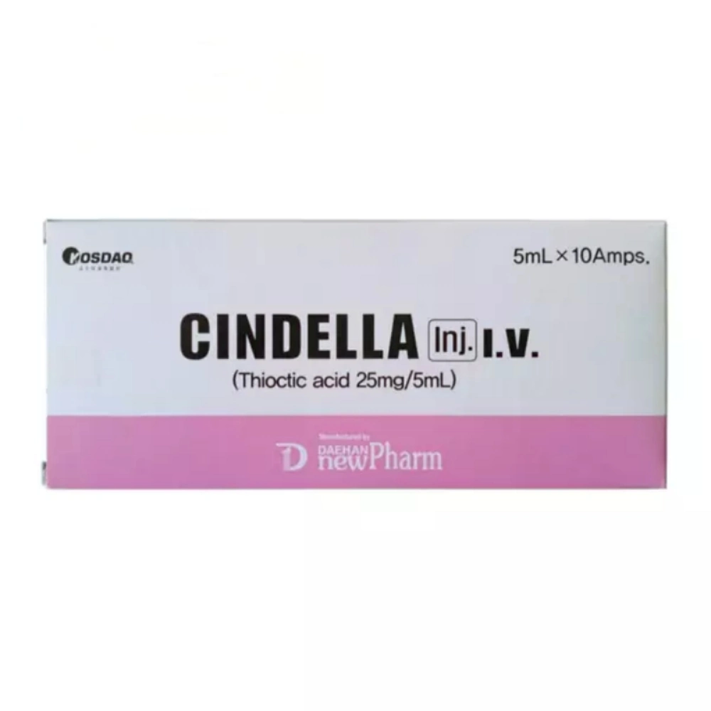 Cindella Glutatión 50ml Luthiona Vitamina C blanqueando producto de Cosmetice de inyección de incision Corea