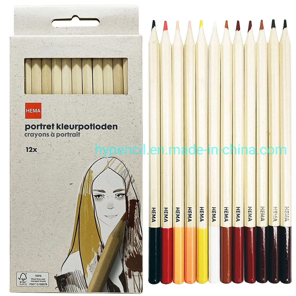 Colored Pencil - School Stationery Set of 12 Color Pencil