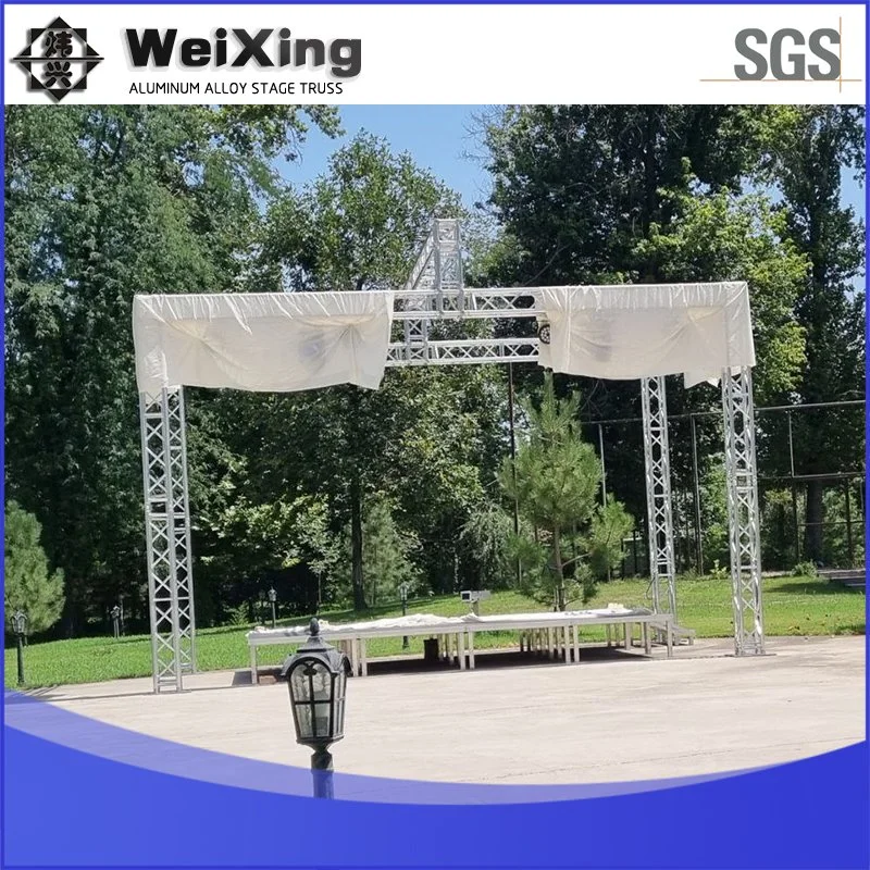 10*10*8m Outdoor Stage Roof Truss Design for Exhibition System