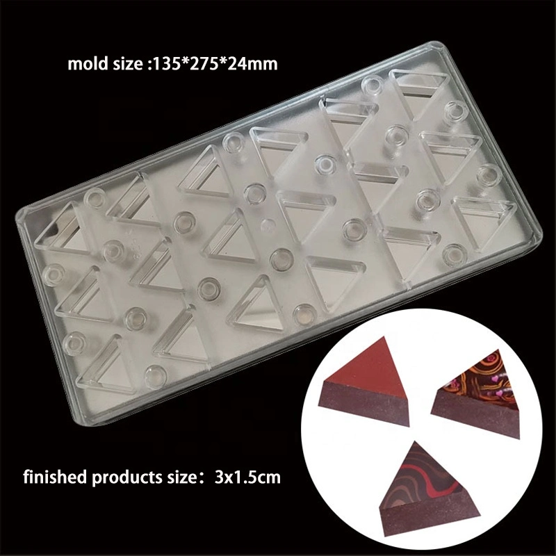 Moule en polycarbonate pour bonbons durs de production élevée pour le chocolat