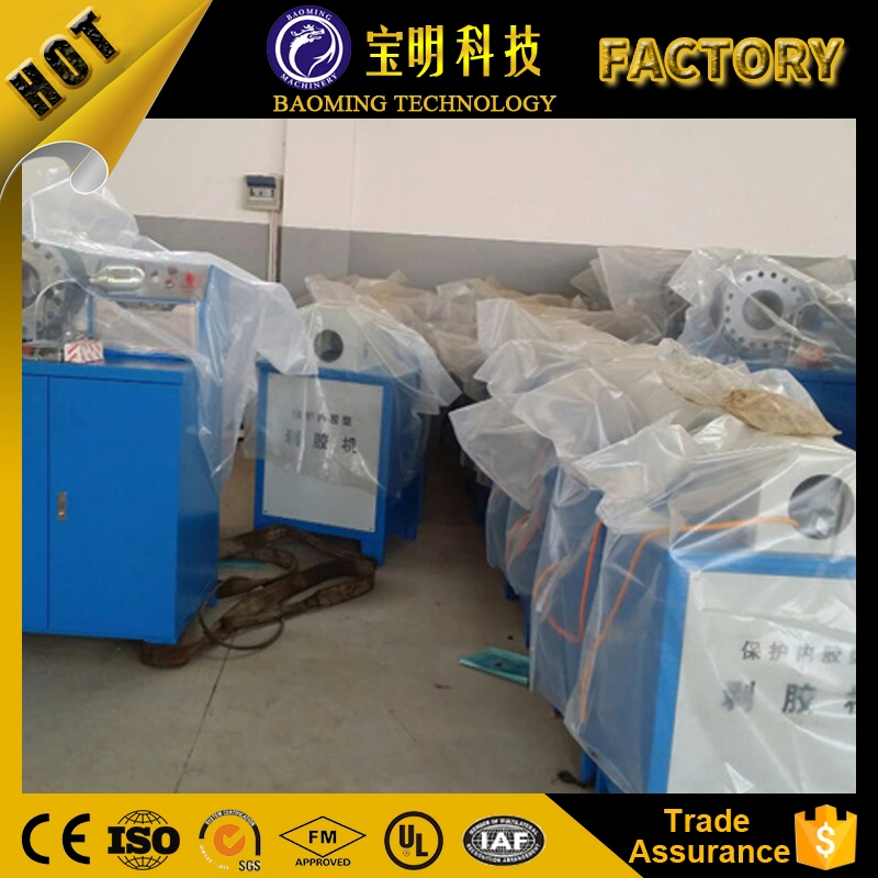 China Portable Machine Hydraulic Hose Skiving and Cutting Machine Price