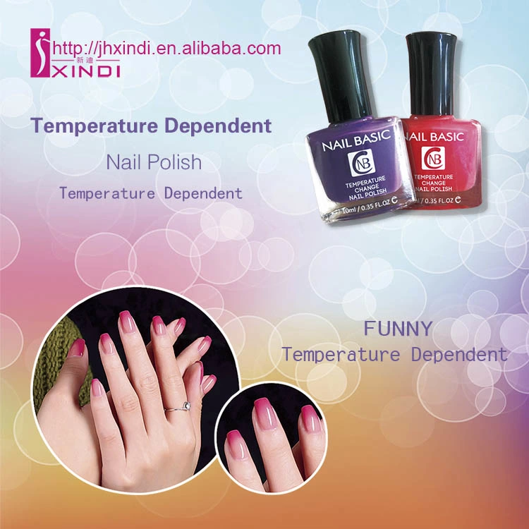 Los nuevos colores de moda no tóxica impermeable Duradera de esmalte de uñas