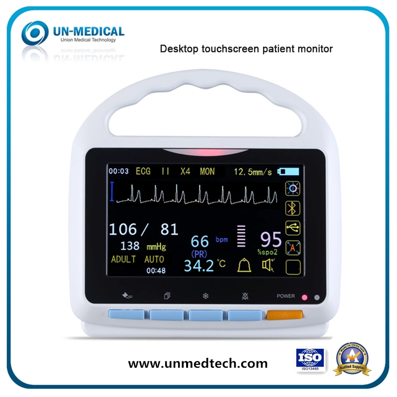 (Onu2000B) el nuevo dispositivo de bolsillo/Remote Monitor de Paciente con pantalla táctil con tecnología Bluetooth