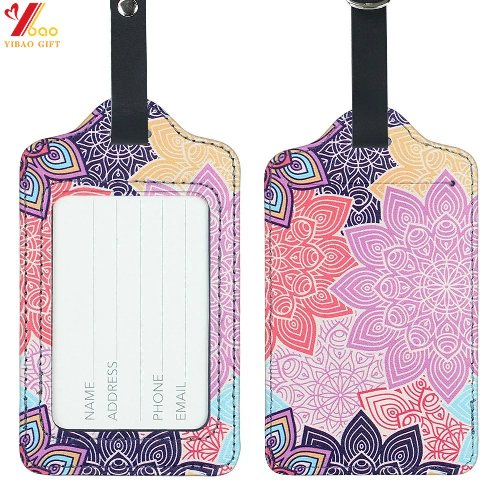 Original Factory Custom PVC Personality Luggage Tag 2D/3D