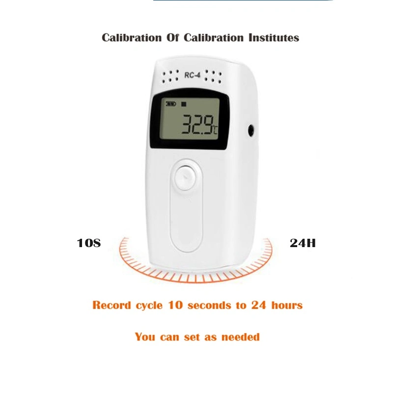 Digital Temperature Humidity Data Logger for Refrigeration