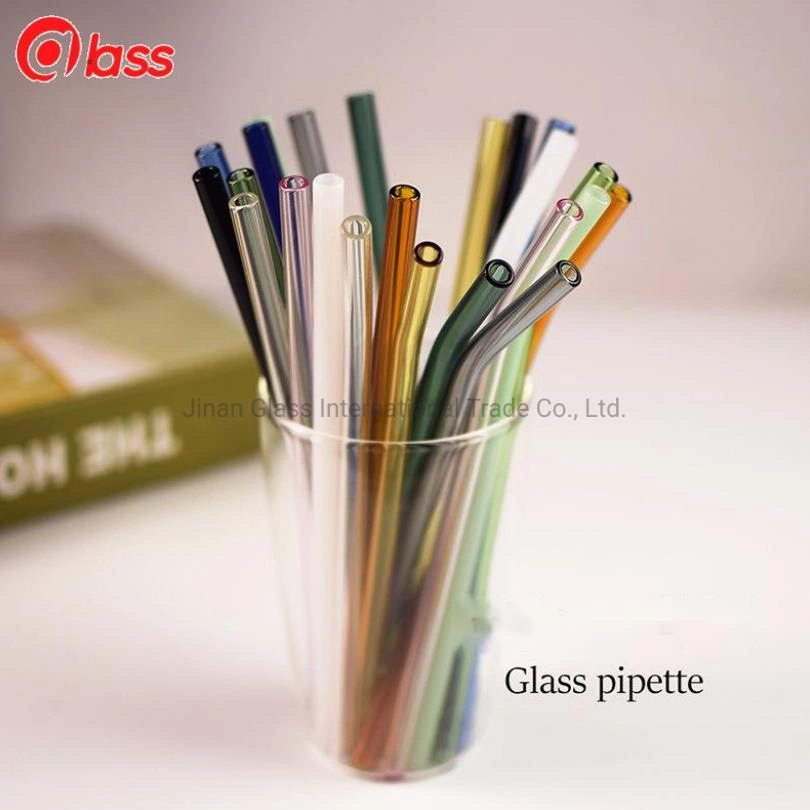 Glass Straw Thermometer Glass Tea Streamer Tube Glass Tube Box