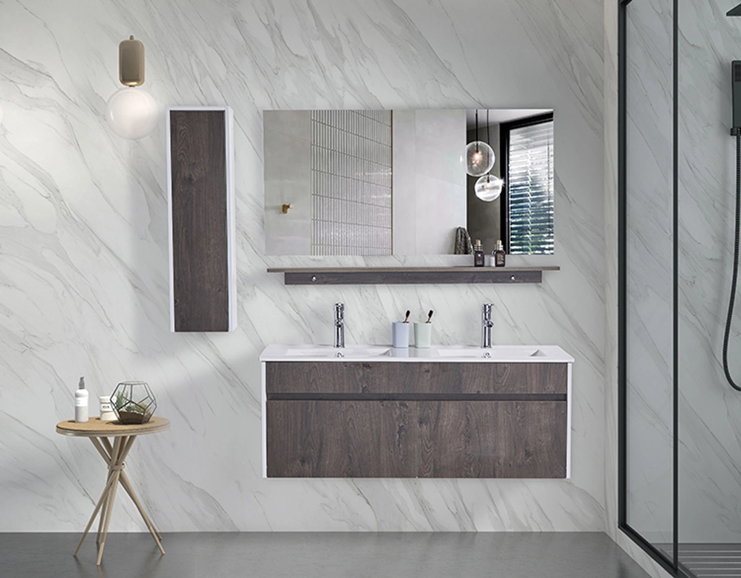 Plywood Modern New Design Customized Bathroom Furniture Products Vanity Set