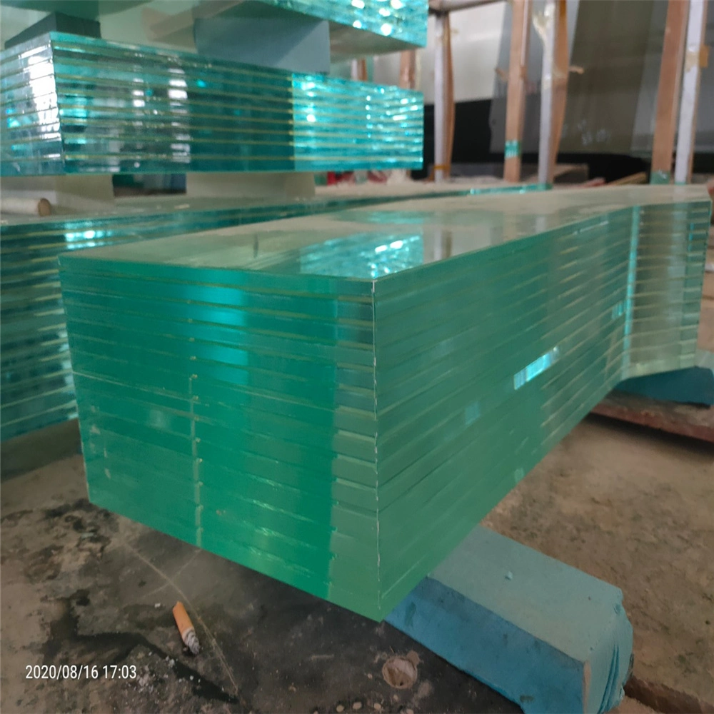 China Exclusive Glass Special Shape Laminated Glass 8mm Ultra Clear Flat Glass