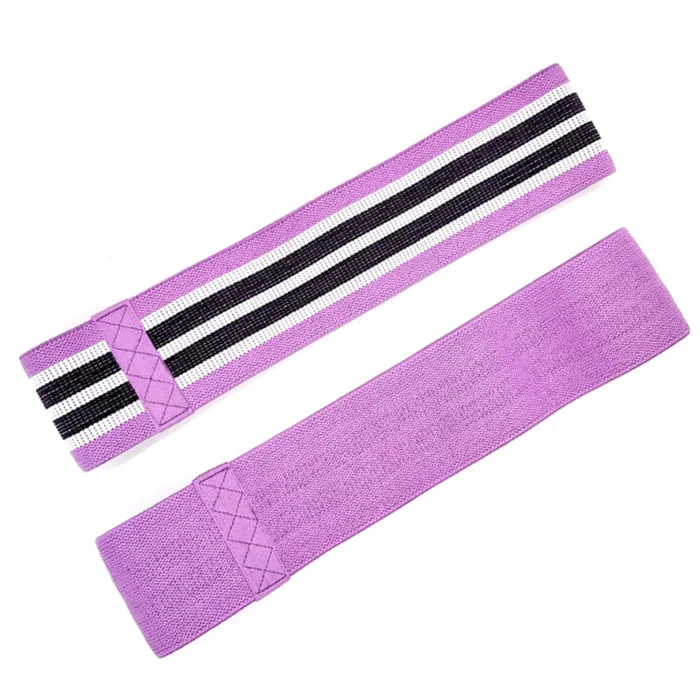 Custom Logo Non Slip Tuch Trainingsbänder zum Workout Glutesthenkel &amp; Beine BfR Band für Yoga Pilates für Männer/Frauen - 3 Stufen