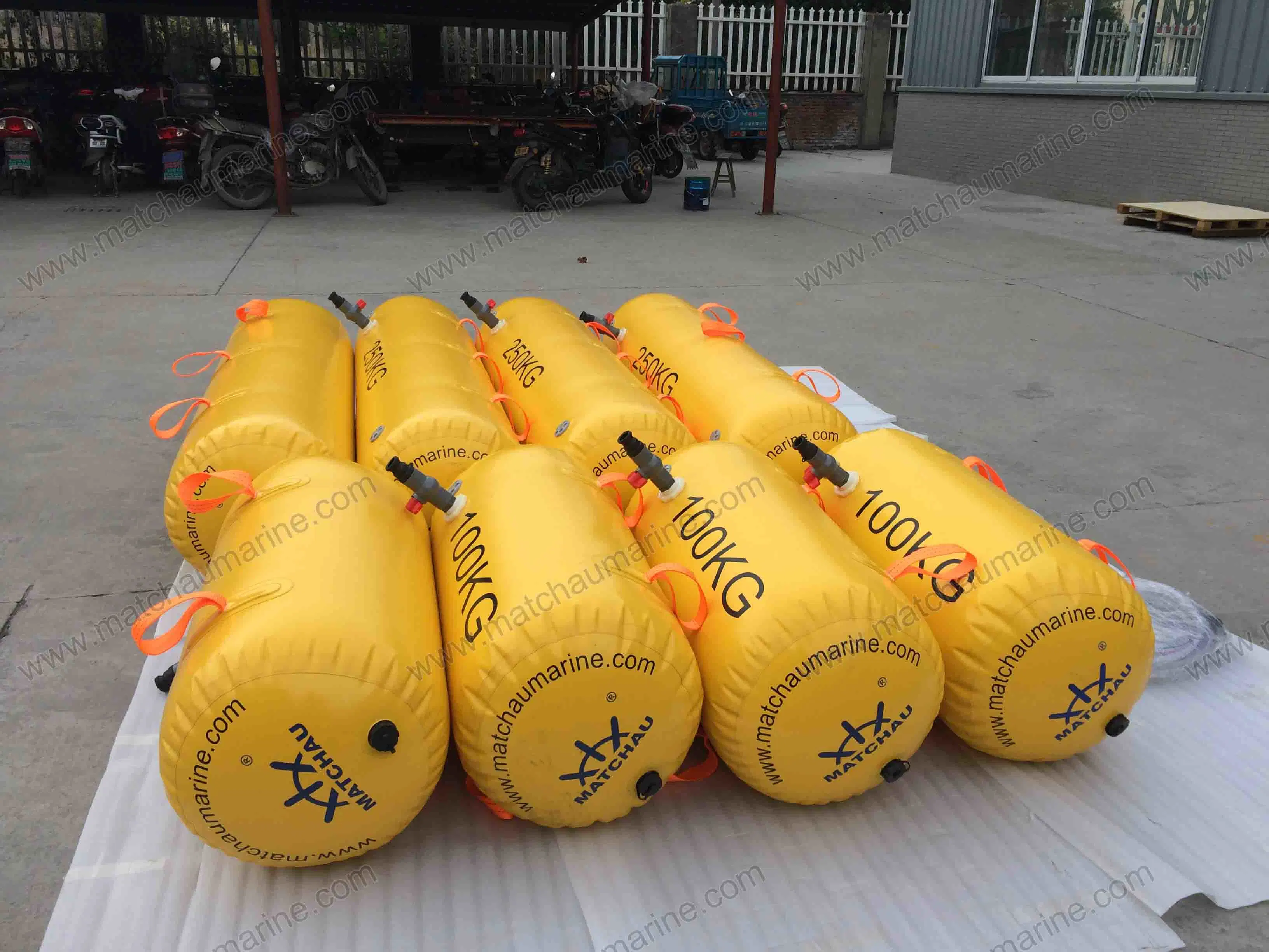 Bolsas de agua para pruebas de carga de botes salvavidas de buena calidad