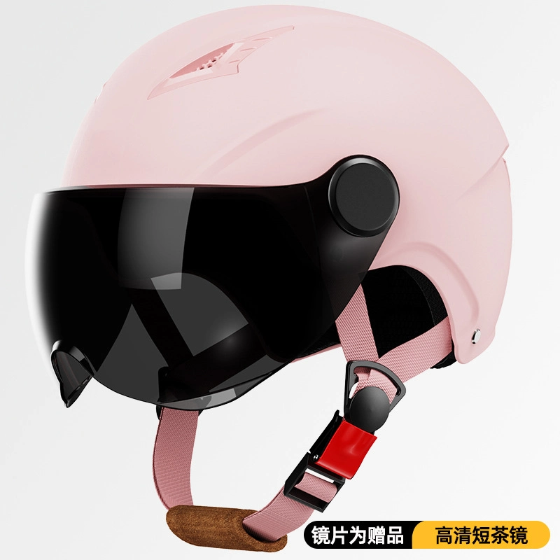 Demi face Flamp up moto casques demi face Helmet de Moto pour café Racer Chopper Scooter moto Helmet Motorradhelm