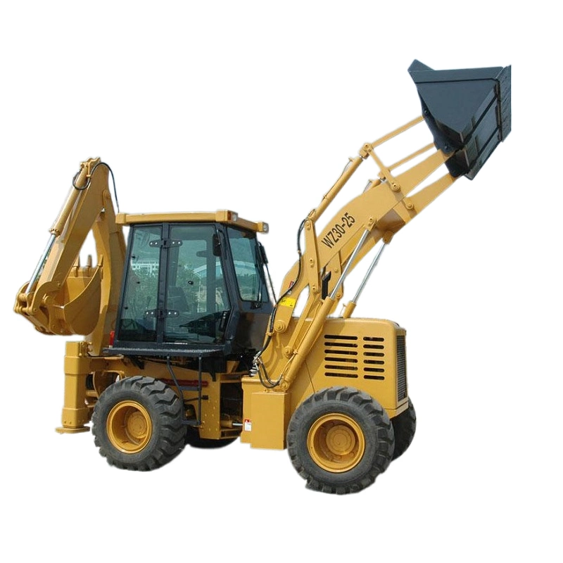 New Designed Front Loader Rear Backhoe Machine with Lifting Capacity 2500kg Rear Bucket Capacity 0.3m3