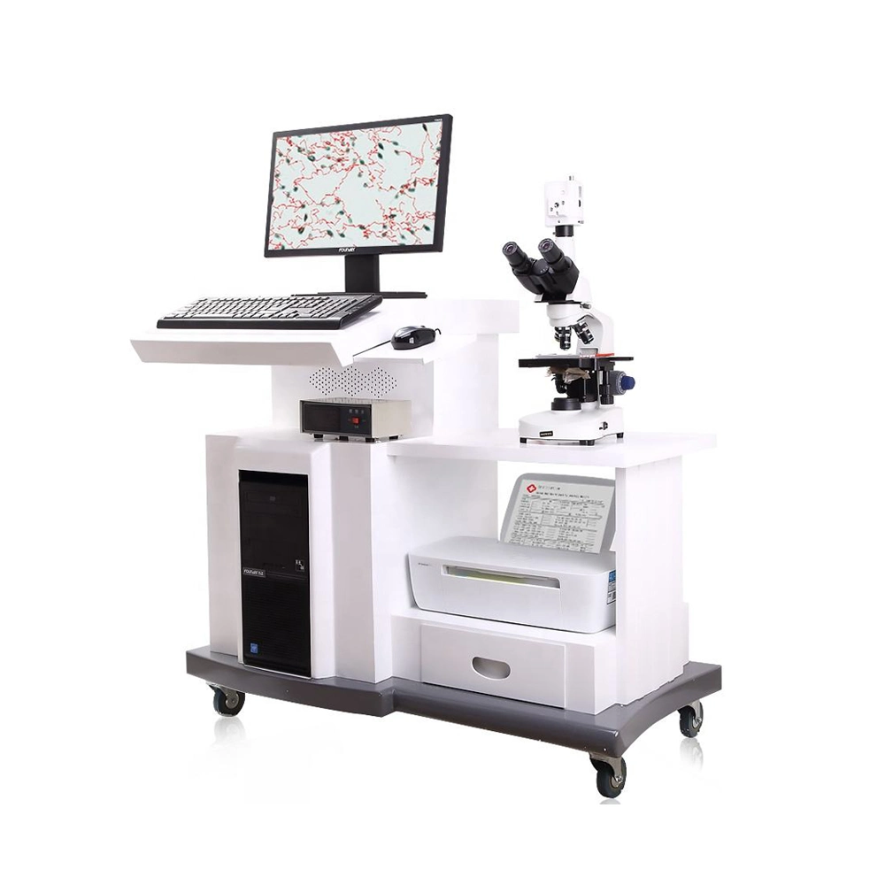 Cheap de bonnes performances Chariot de système d'analyse de la qualité des spermatozoïdes/ Analyseur de sperme/analyse de sperme assistée par ordinateur