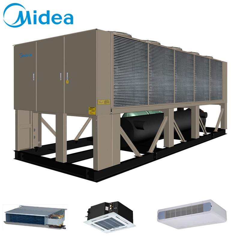 Midea Industrial Water Cooled 50 Tons Air Cooled Screw Chiller Price